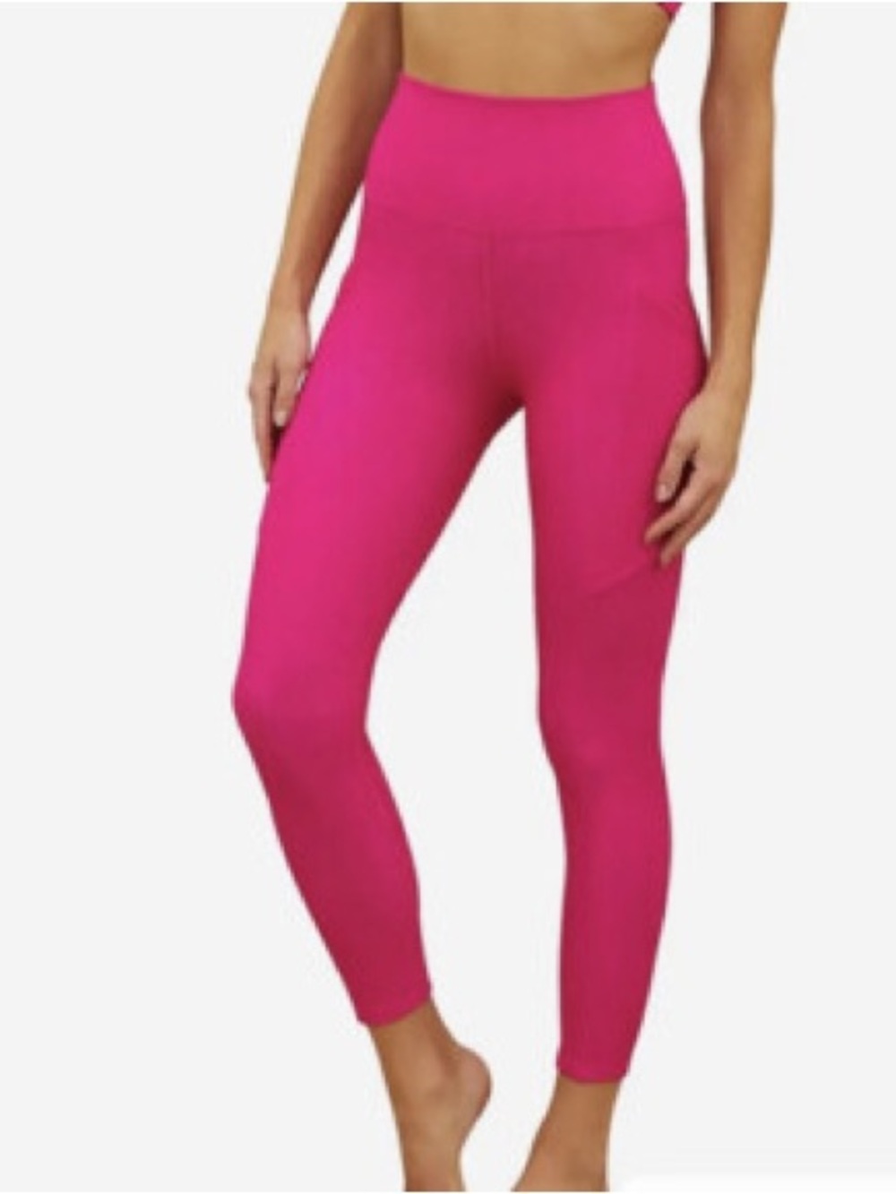 Beach Riot hot pink Leggings with pockets